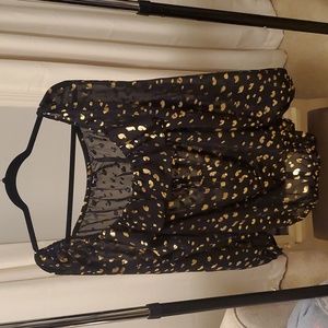 Sheer blouse foil detail✨️